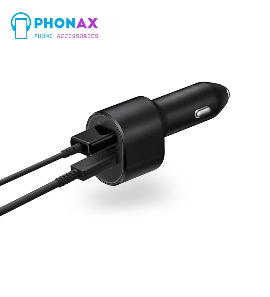 تصویرشارژر فندکی سوپرفست شارژ سامسونگ EP-L5300 45W/15W با کابل Type-C