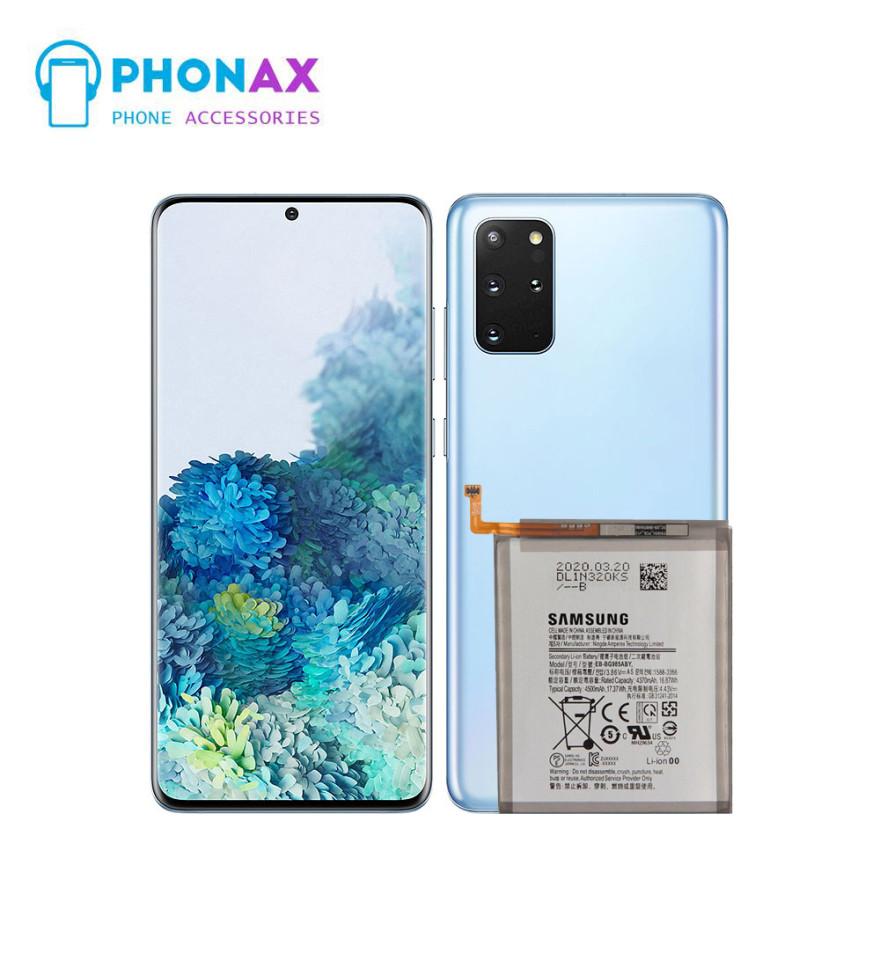 تصویرباتری اورجینال سامسونگ S20 Plus با یکسال گارانتی و ضمانت تعویض (حتی بادکردگی)