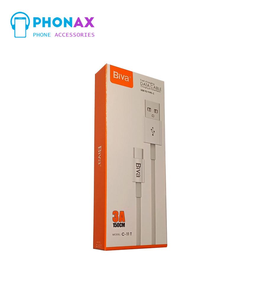 تصویرکابل Type C بیوا Biva C-11T طول 1.5 متر