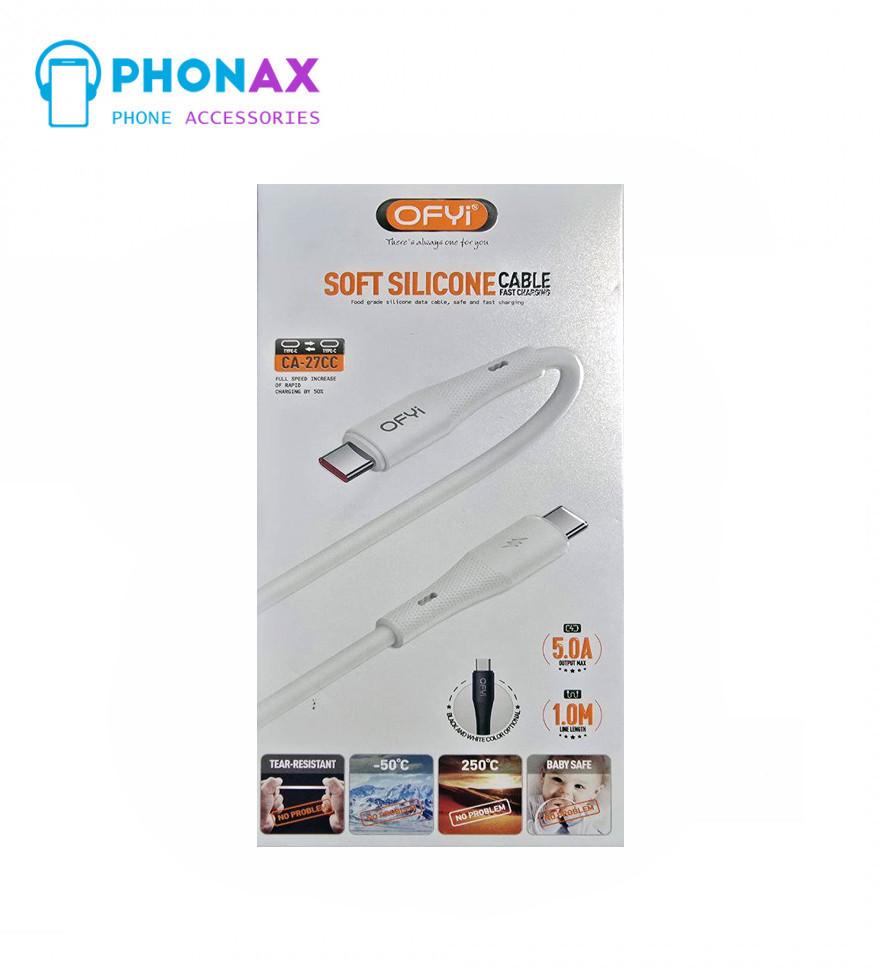 تصویرکابل تایپ سی به تایپ سی CA - 27CC