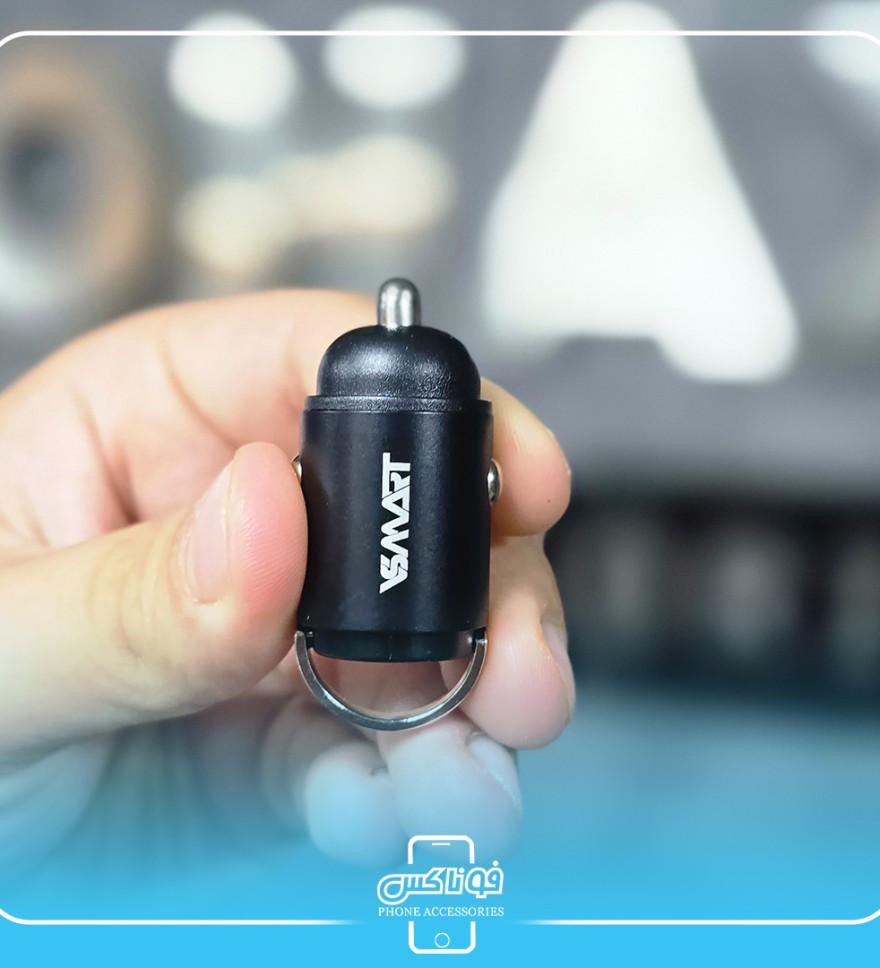 تصویرشارژر فندکی وی اسمارت V-Smart 30W مدل 191