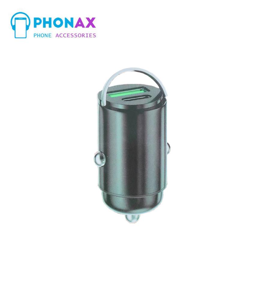 تصویرشارژر فندکی وی اسمارت V-Smart 30W مدل 191