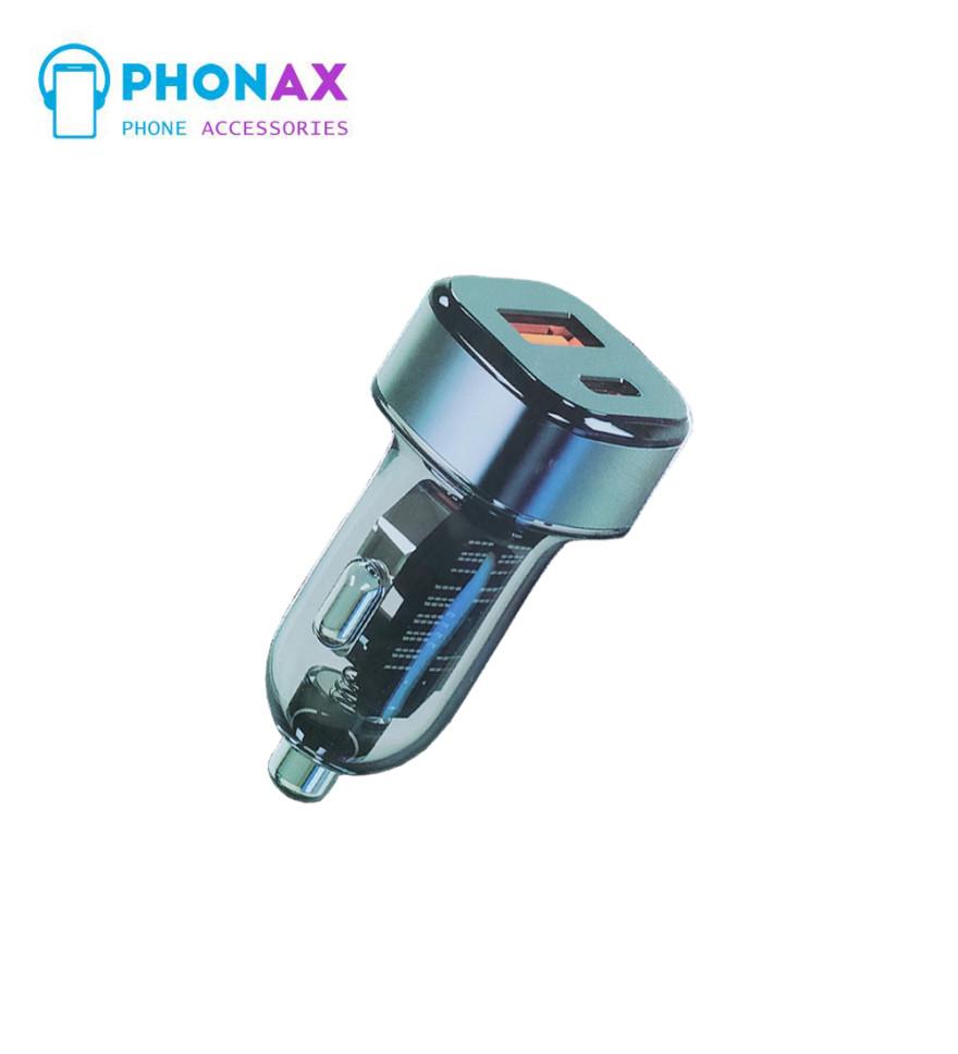 تصویرشارژر فندکی V-Smart 67W مدل 110