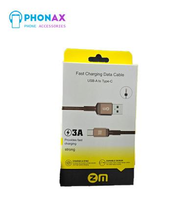 كابل Type-C برند ZM برنزی