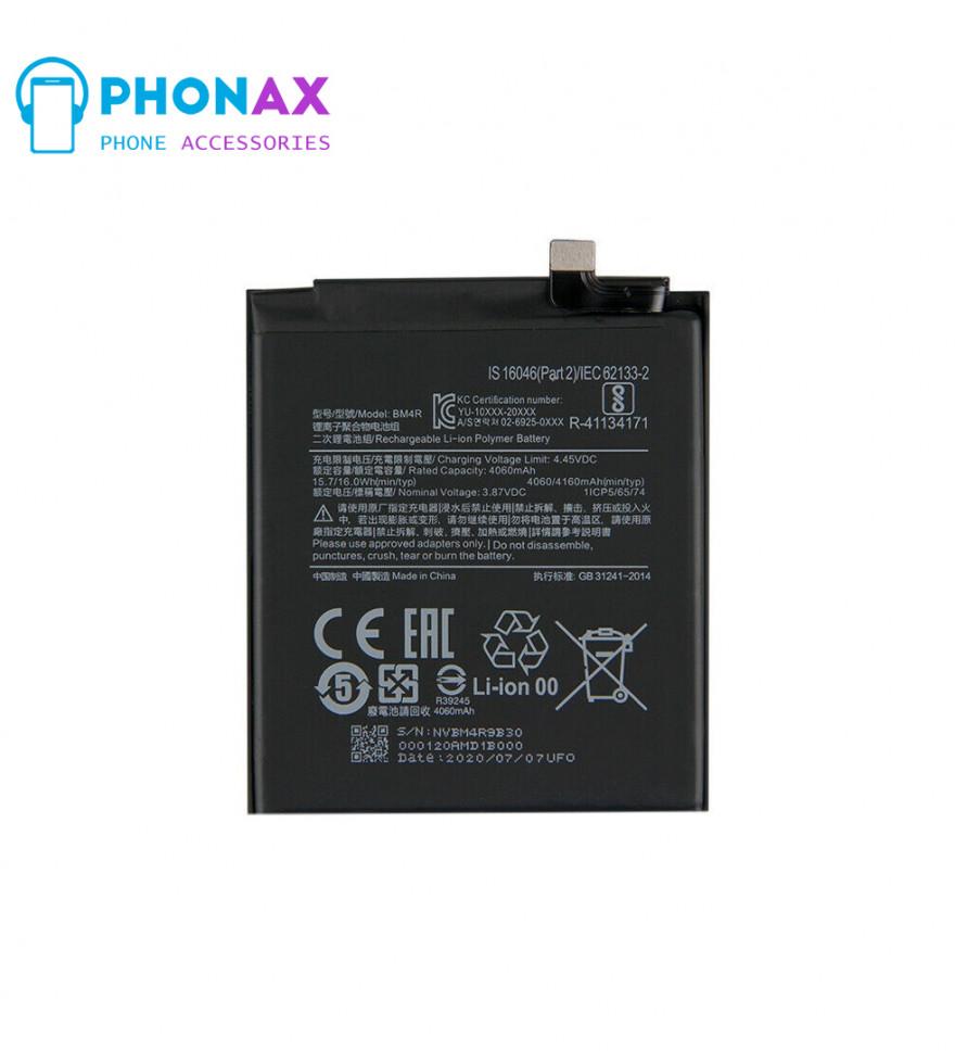 تصویرباتری شیائومی Mi 10 Lite مدل BM4R با یکسال گارانتی و ضمانت تعویض (حتی بادکردگی)