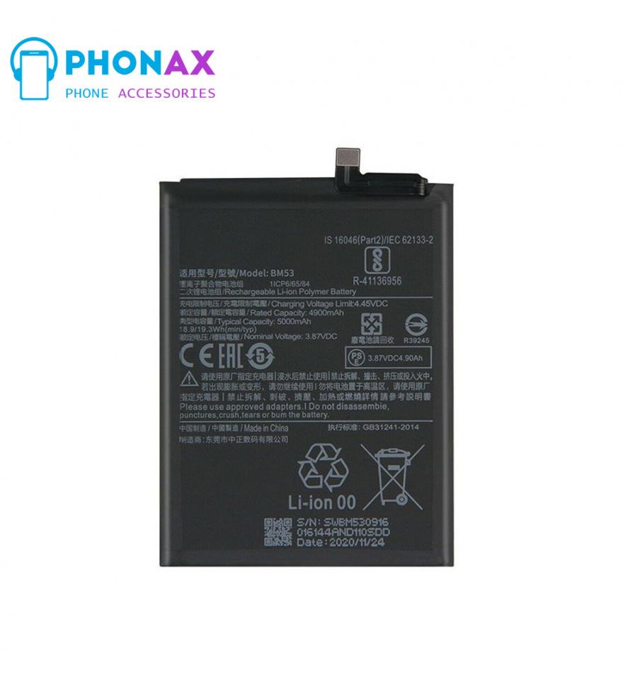 تصویرباتری اورجینال شیائومی Mi 10T/10T Pro BM53 با 12 ماه گارانتی