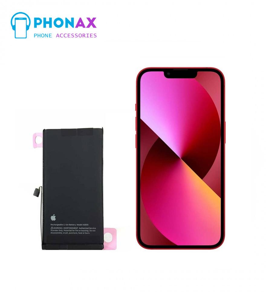 تصویرباتری Apple iPhone 13 با یکسال گارانتی و ضمانت تعویض (حتی بادکردگی)