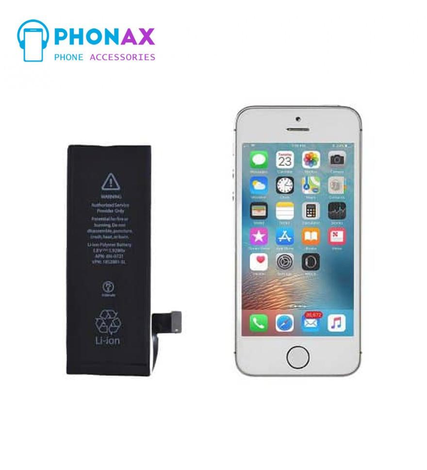 تصویرباتری Apple iPhone 5S با یکسال گارانتی و ضمانت تعویض (حتی بادکردگی)