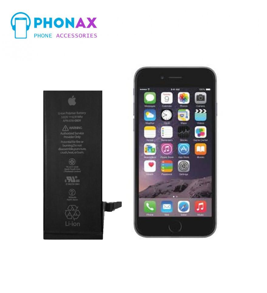تصویرباتری Apple iPhone 6 با یکسال گارانتی و ضمانت تعویض (حتی بادکردگی)