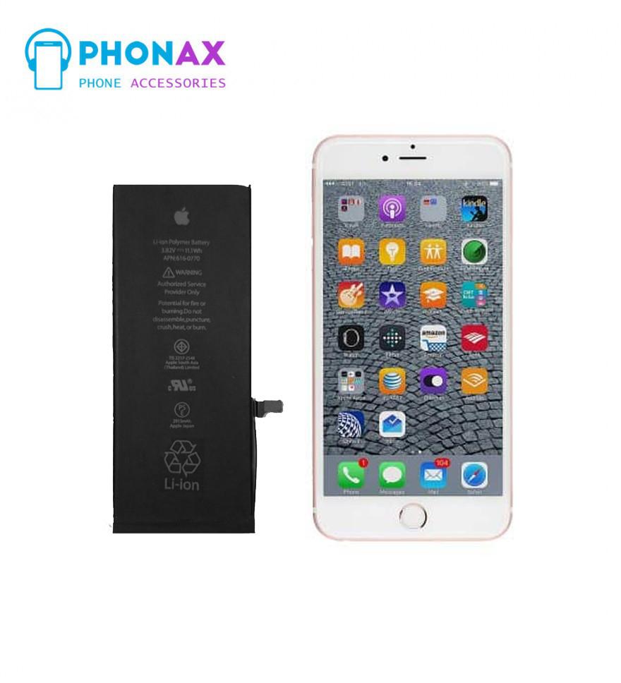 تصویرباتری Apple iPhone 6 Plus با یکسال گارانتی و ضمانت تعویض (حتی بادکردگی)
