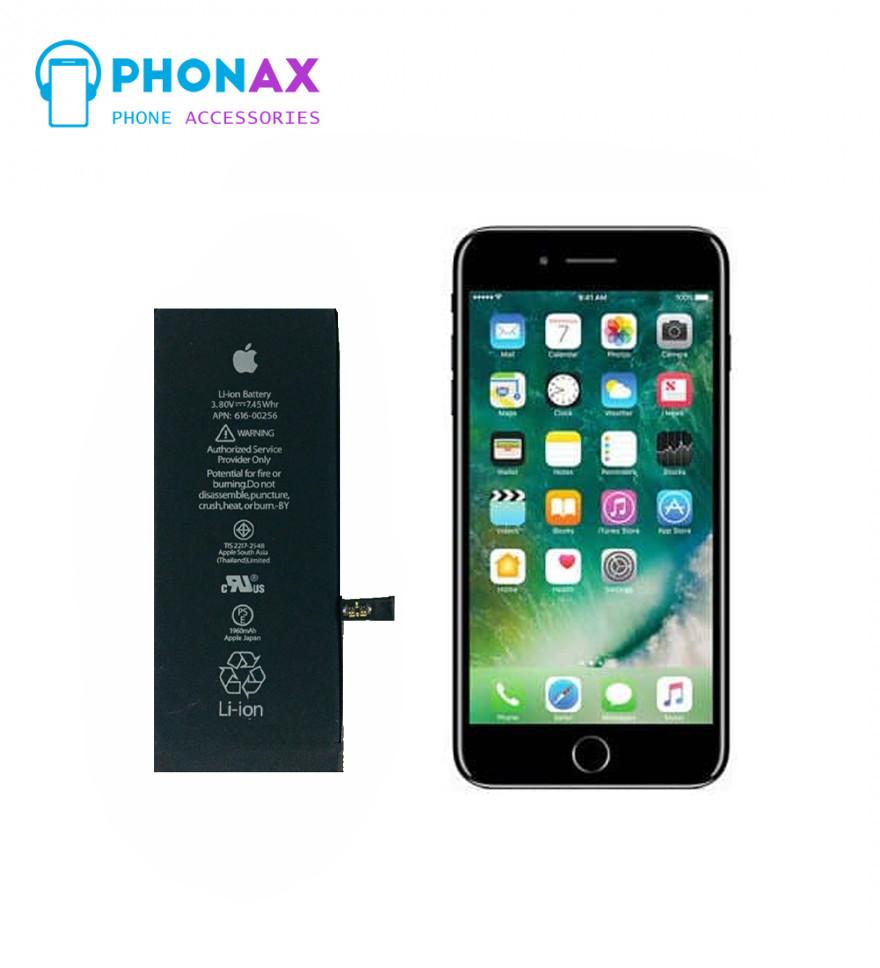 تصویرباتری Apple iPhone 7 با یکسال گارانتی و ضمانت تعویض (حتی بادکردگی)