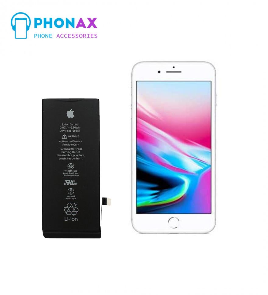 تصویرباتری Apple iPhone 8 با یکسال گارانتی و ضمانت تعویض (حتی بادکردگی)