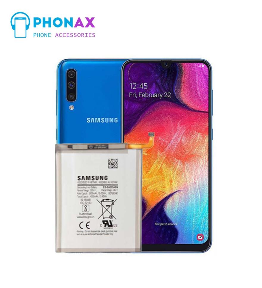 تصویرباتری سامسونگ Galaxy A30 با یکسال گارانتی و ضمانت تعویض (حتی بادکردگی)