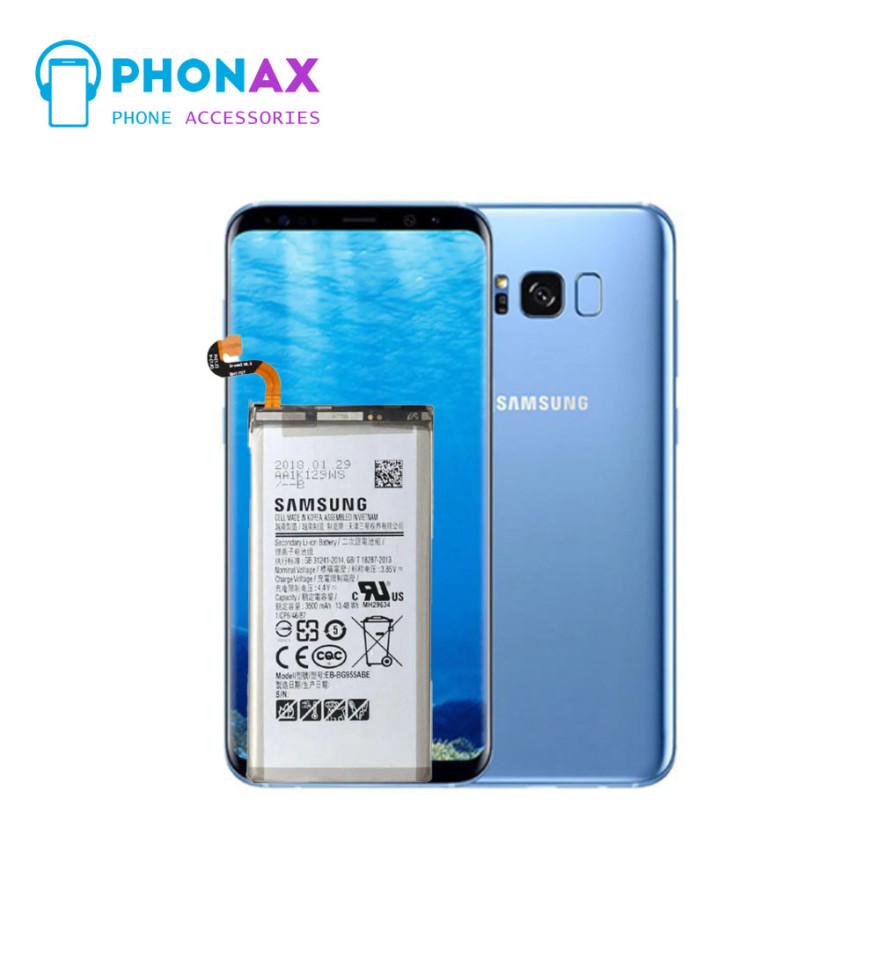 تصویرباتری سامسونگ گلکسی S8 Plus با ضمانت تعویض (حتی بادکردگی)