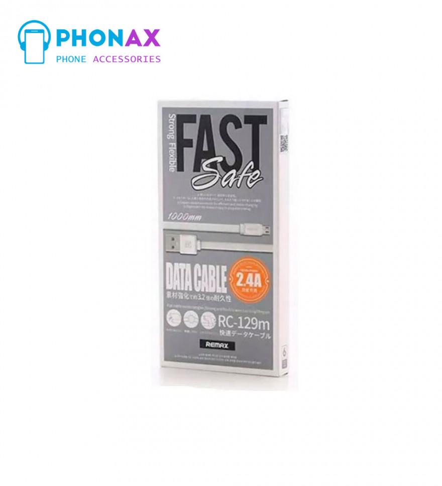 تصویرکابل لایتنینگ REMAX RC-129