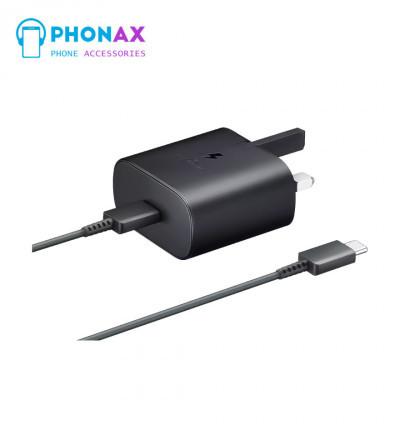 شارژر  25W سامسونگ Super Fast مدل EP-TA800  ویتنام‌ به همراه کابل  با 6 ماه گارانتی تعویض