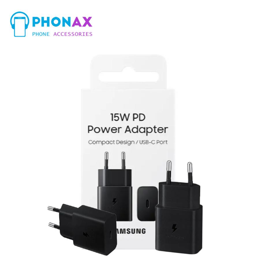 تصویرآداپتور شارژر اورجینال سامسونگ 15W PD با ضمانت تعویض 6 ماهه