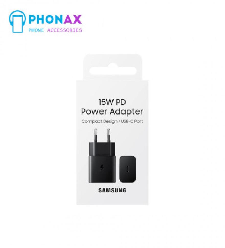 تصویرآداپتور شارژر اورجینال سامسونگ 15W PD با ضمانت تعویض 6 ماهه