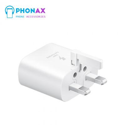 شارژر اورجینال 25W  سامسونگ  Super Fast ویتنام یکسال گارانتی تعویض