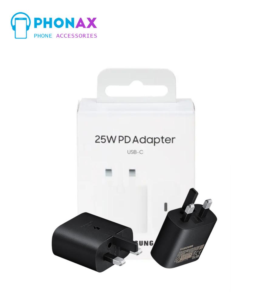تصویرشارژر اورجینال 25W  مدل EP-TA800 سامسونگ  Super Fast ویتنام یکسال گارانتی تعویض
