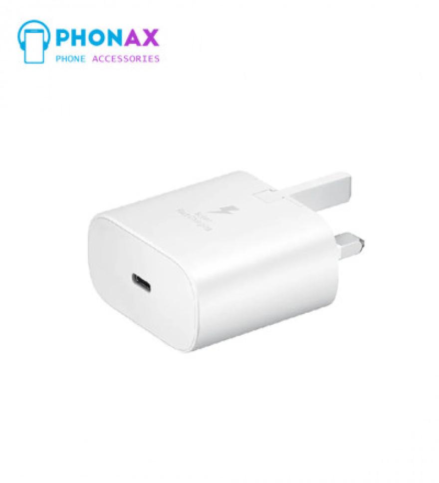تصویرشارژر اورجینال 25W  مدل EP-TA800 سامسونگ  Super Fast ویتنام یکسال گارانتی تعویض