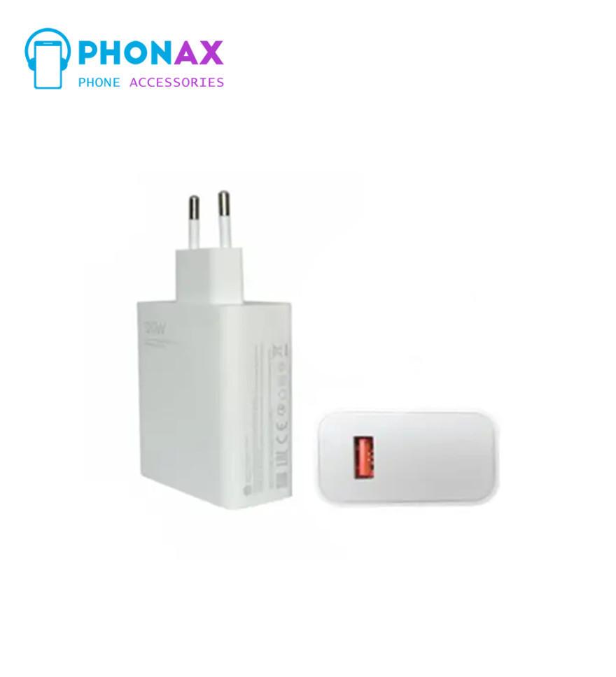 تصویرآداپتور شارژر اورجینال سرجعبه ثانیه شمار توربوشارژ شیائومی 120W با ضمانت تعویض 6 ماهه