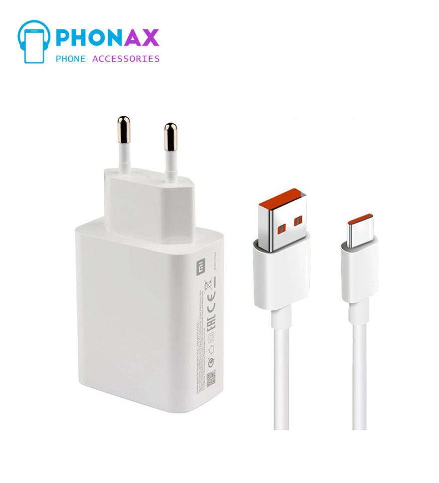تصویرشارژر شیائومی 33 وات MDY-11-EZ اصل به همراه کابل با ضمانت تعویض 6 ماهه