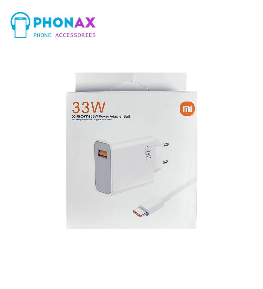 تصویرشارژر شیائومی 33 وات MDY-11-EZ اصل به همراه کابل با ضمانت تعویض 6 ماهه