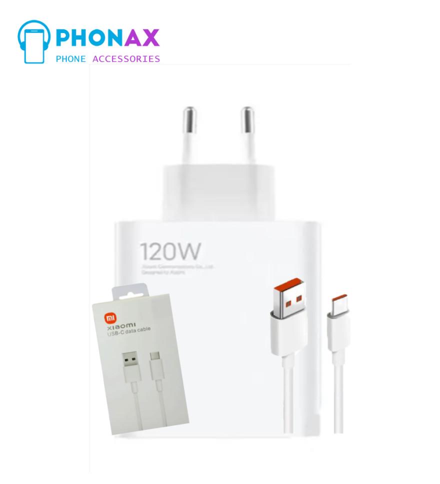 تصویرشارژر 120 واتی شیائومی  MDY-13-EE با به همراه کابل با 6ماه گارانتی