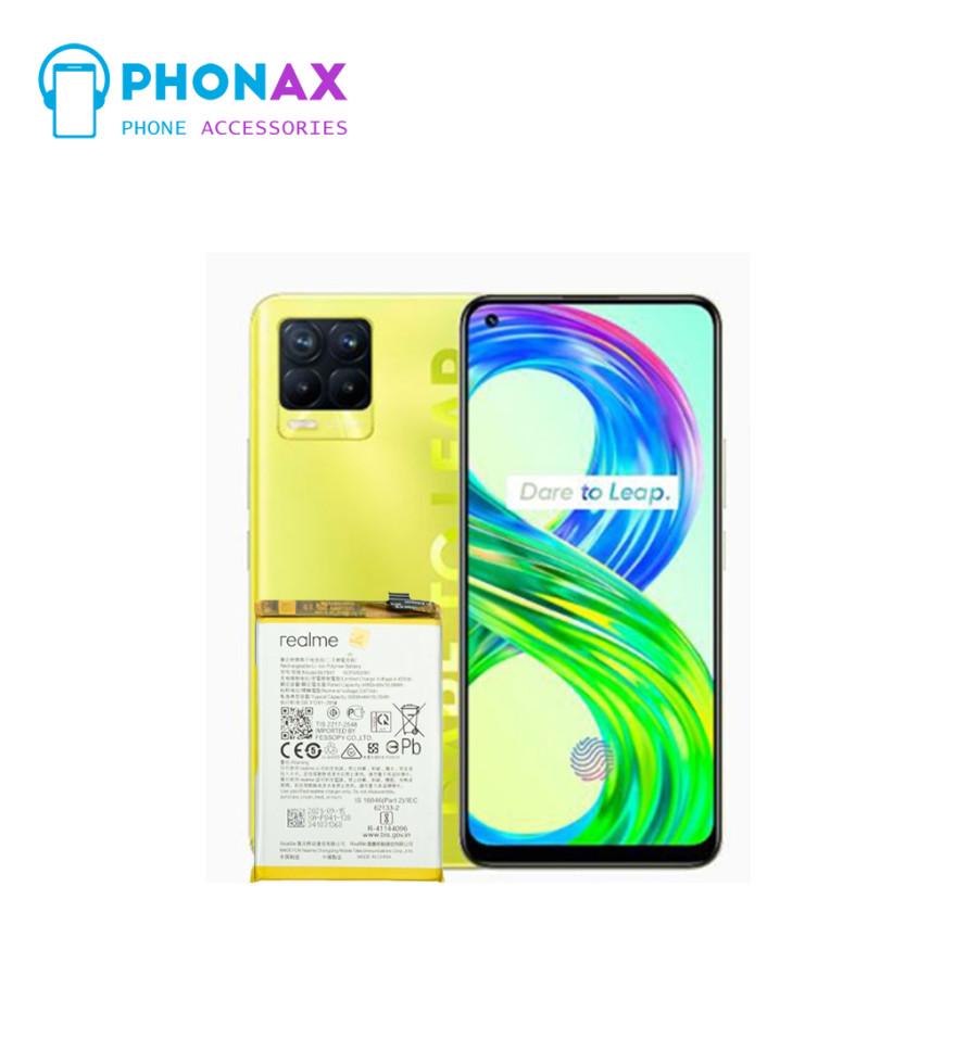 تصویرباتری اورجینال ریلمی 8Pro RMX3081 با یکسال ضمانت تعویض (حتی بادکردگی)