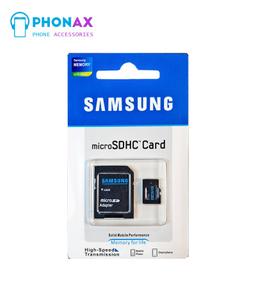 کارت حافظه microSDHC سامسونگ  همراه با آداپتور SD ظرفیت 64 گیگابایت با گارانتی مادام العمر