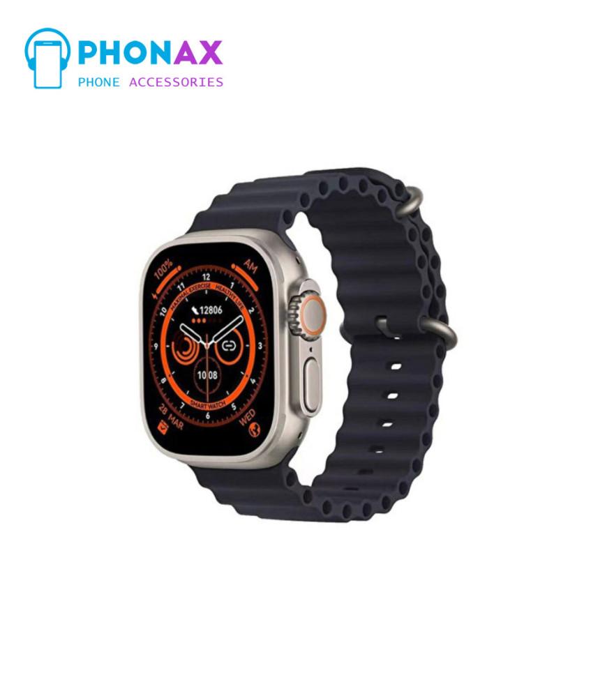 تصویرساعت هوشمند XS8 Pro Ultra رنگ نقره ای