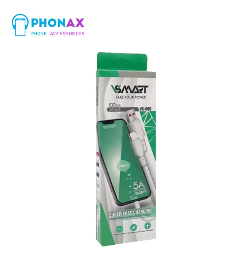 تصویركابل ۱متر TYPE-Cبرند V-SMART VS-600