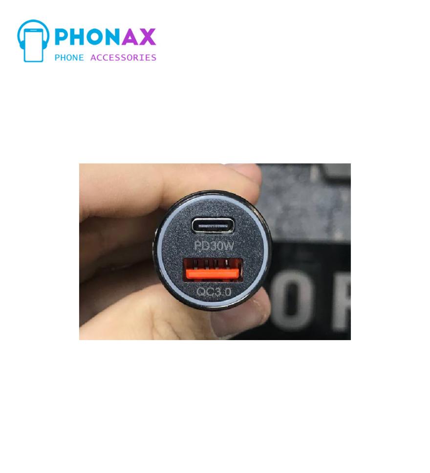 تصویرشارژر فندکی سوپرفست شارژ CAR CHARGER 55W