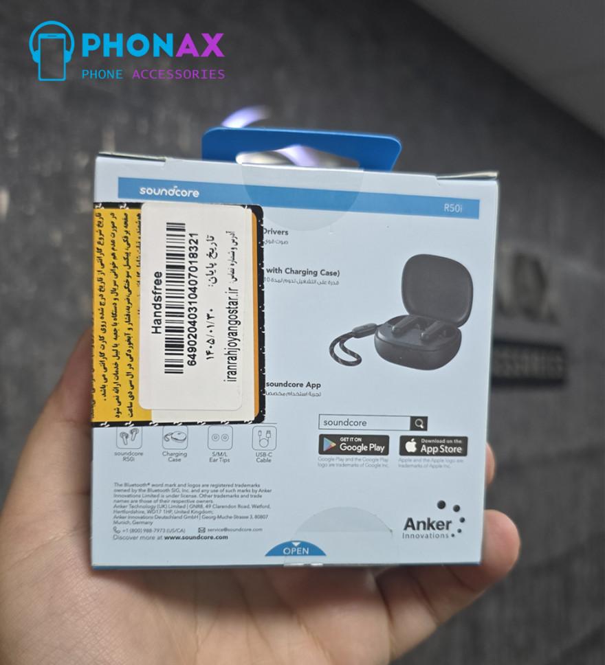 تصویرایرپاد انکر مدل SoundCore R50i همراه با 18ماه گارانتی شرکتی