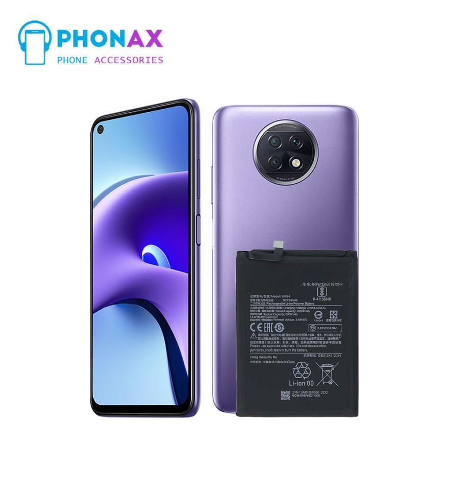 تصویرباتری اورجینال شیائومی Redmi Note 9 5G مدل BM54 با یکسال گارانتی بی قید و شرط (حتی بادکردگی )