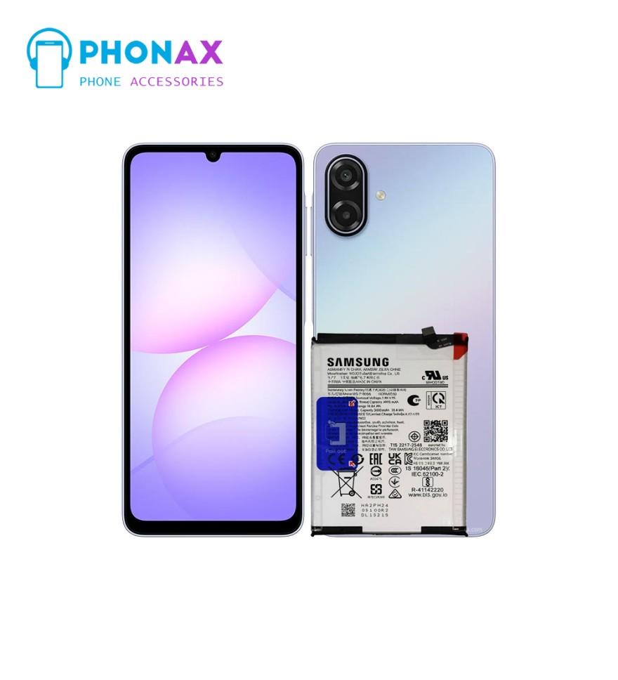 تصویرباتری اورجینال سامسونگ Galaxy A07 با یکسال گارانتی و ضمانت تعویض (حتی بادکردگی)