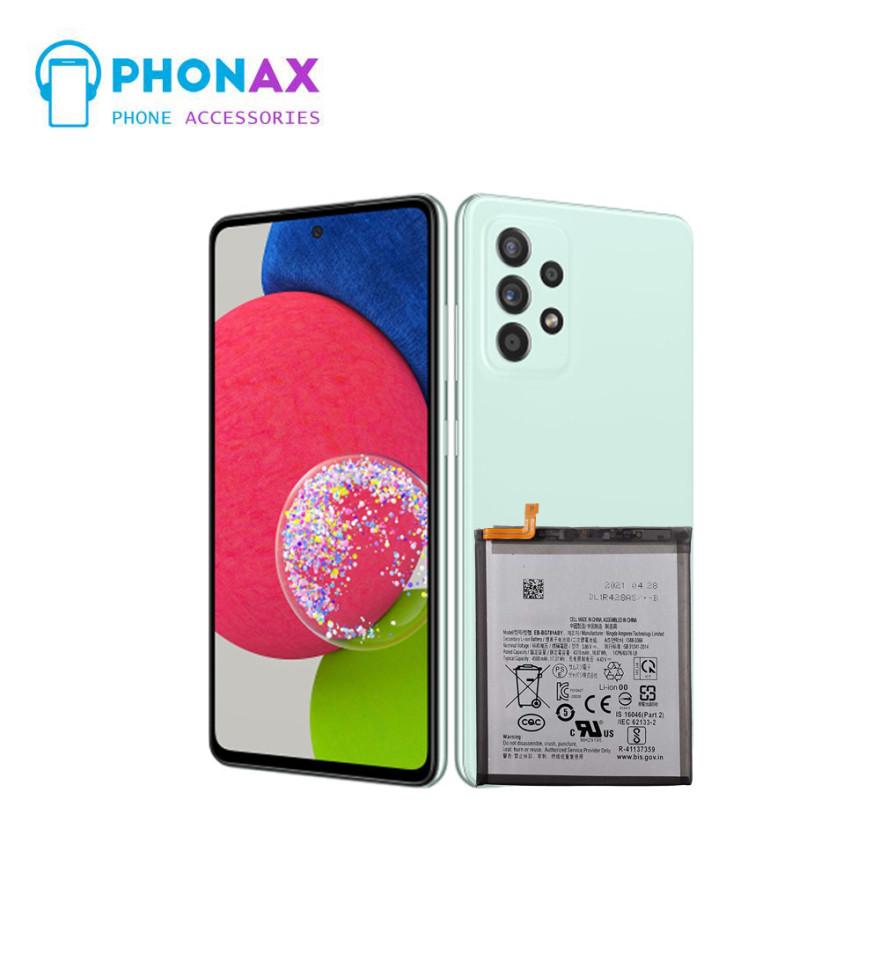 تصویرباتری اورجینال سامسونگ Galaxy A52s 5G با یکسال گارانتی و ضمانت تعویض (حتی بادکردگی)