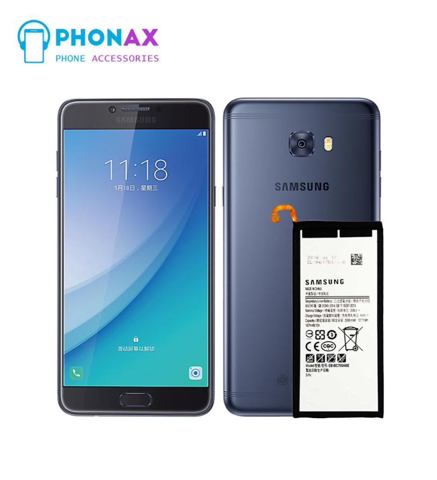 تصویرباتری اورجینال سامسونگ Galaxy C7 Pro با 12 ماه گارانتی با یکسال گارانتی و ضمانت تعویض (حتی بادکردگی)