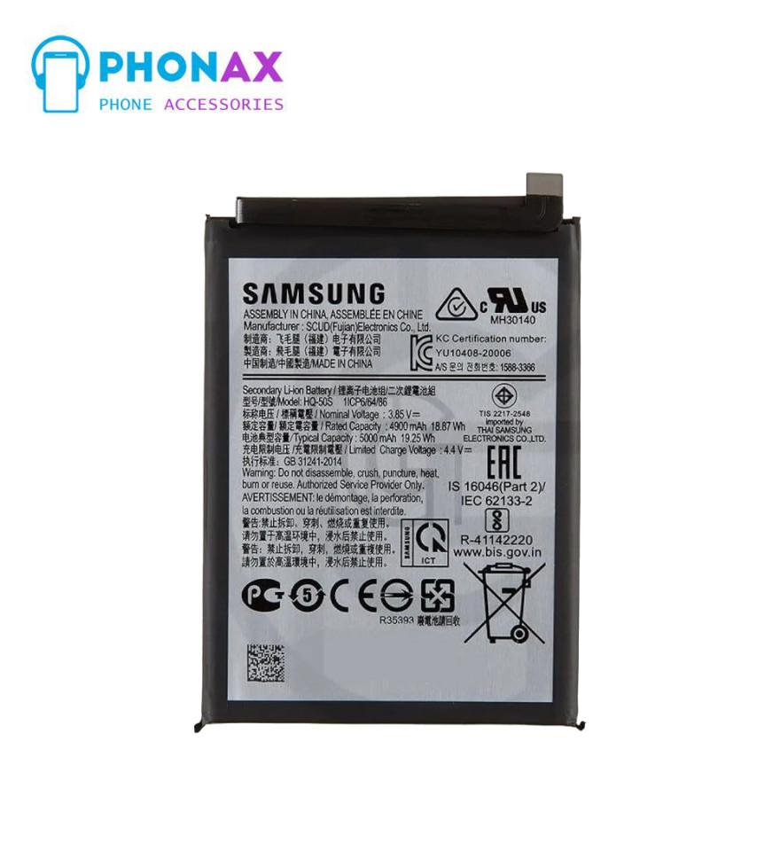 تصویرباتری اورجینال سامسونگ Galaxy F02s با یکسال گارانتی و ضمانت تعویض (حتی بادکردگی)