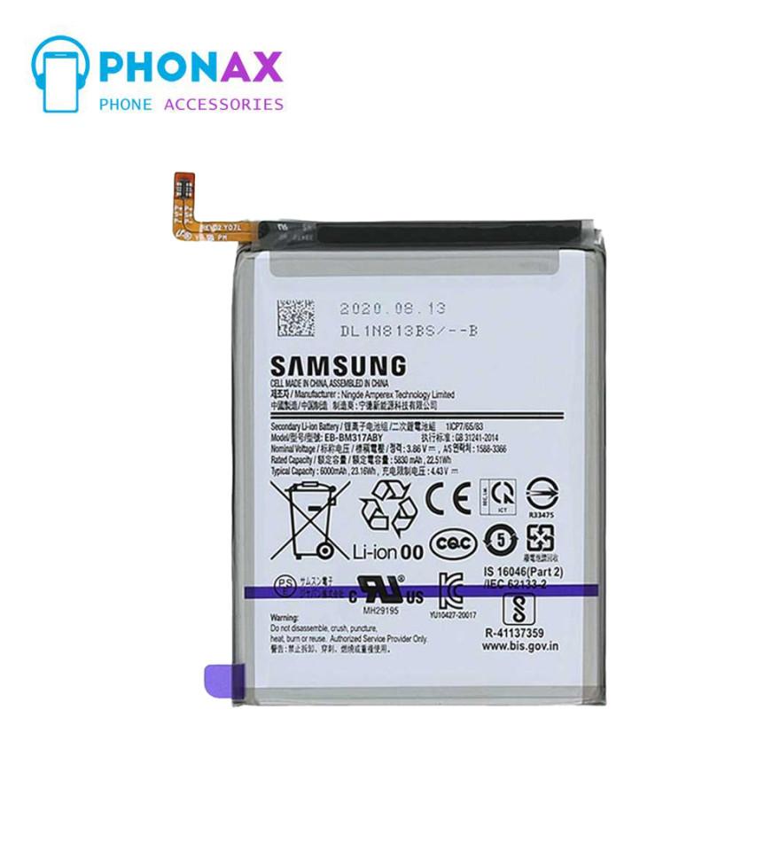 تصویرباتری اورجینال سامسونگ Galaxy M31 Prime با یکسال گارانتی و ضمانت تعویض (حتی بادکردگی)