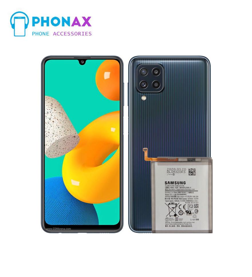 تصویرباتری اورجینال سامسونگ Galaxy M32 با یکسال گارانتی و ضمانت تعویض (حتی بادکردگی)
