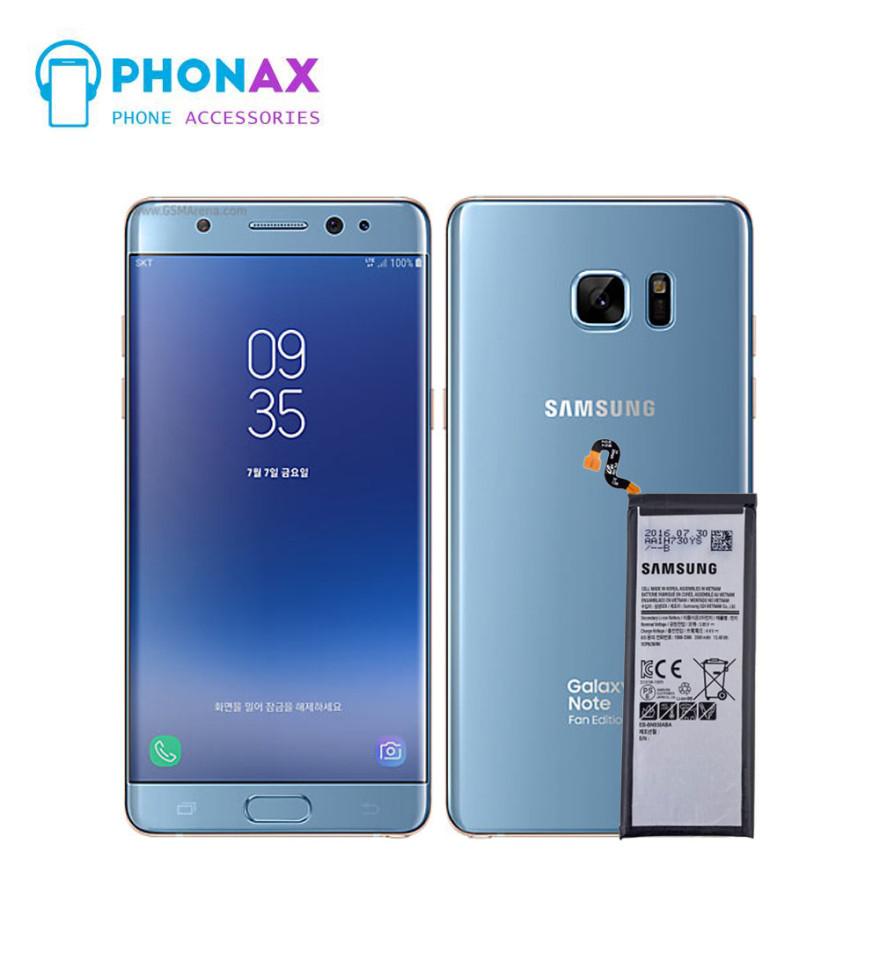 تصویرباتری اورجینال سامسونگ Samsung Galaxy Note FE با 12 ماه گارانتی با یکسال گارانتی و ضمانت تعویض (حتی بادکردگی)