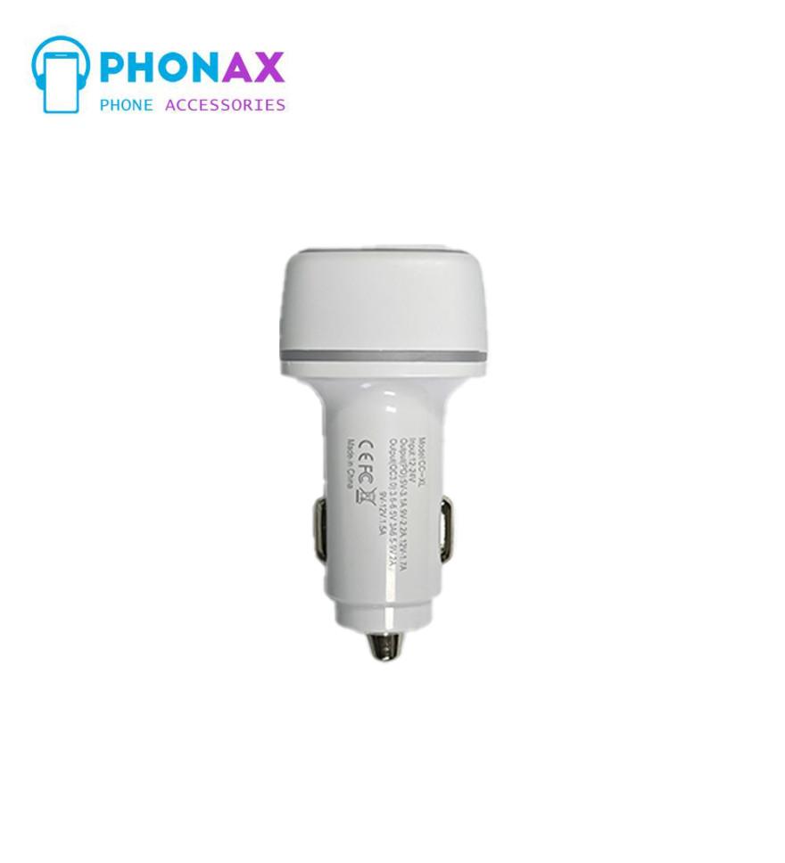 تصویرشارژر فندکی فست شارژر WKN-706 55W