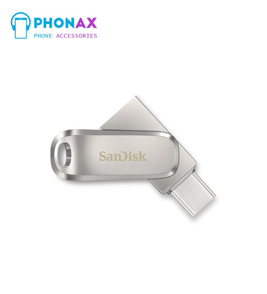 تصویرفلش مموری سن دیسک Ultra Dual Drive Luxe ظرفیت 64 گیگابایت گارانتی مادام العمر