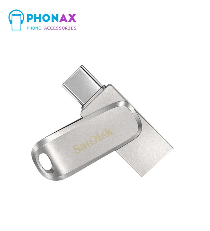 تصویرفلش مموری سن دیسک Ultra Dual Drive Luxe ظرفیت 64 گیگابایت گارانتی مادام العمر