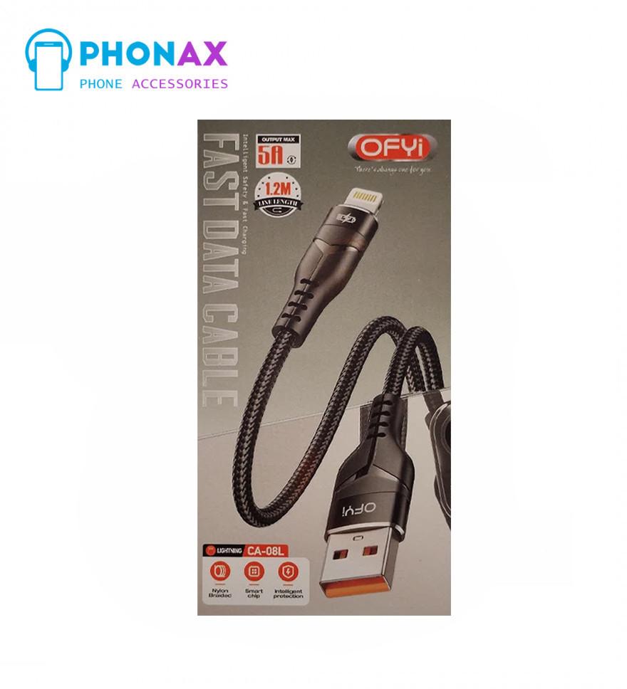 تصویرکابل لایتنینگ به یو اس بی کنفی CA -08L
