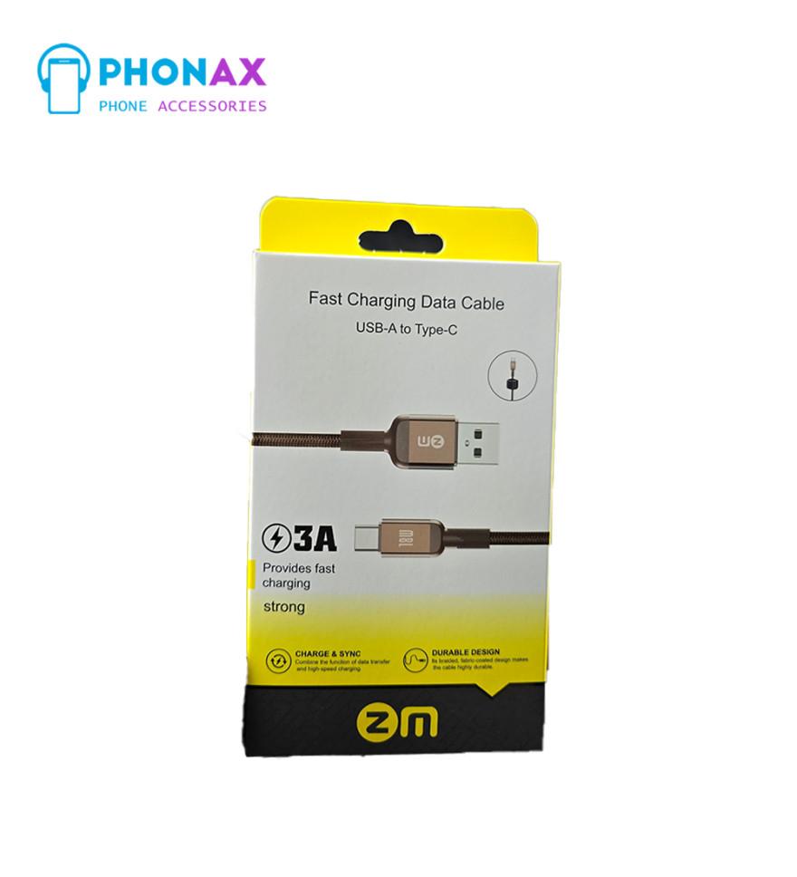 تصویركابل Type-C برند ZM برنزی