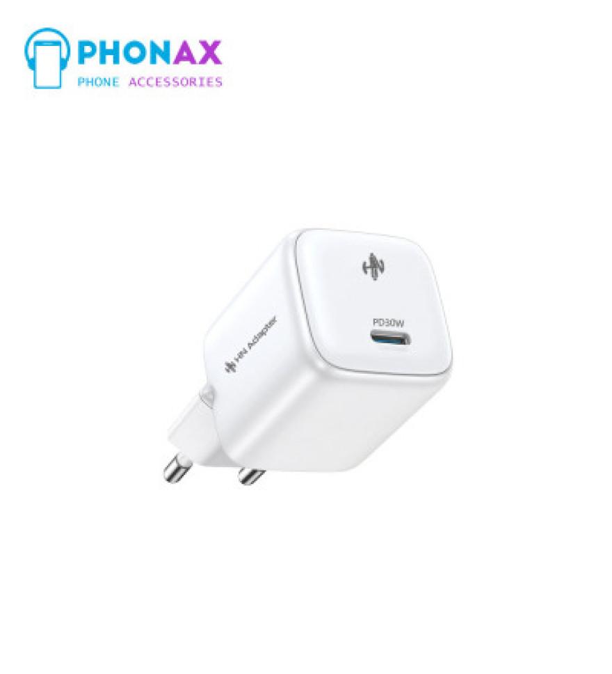 تصویرآداپتور شارژر 30W برند HN با ضمانت تعویض 12 ماهه