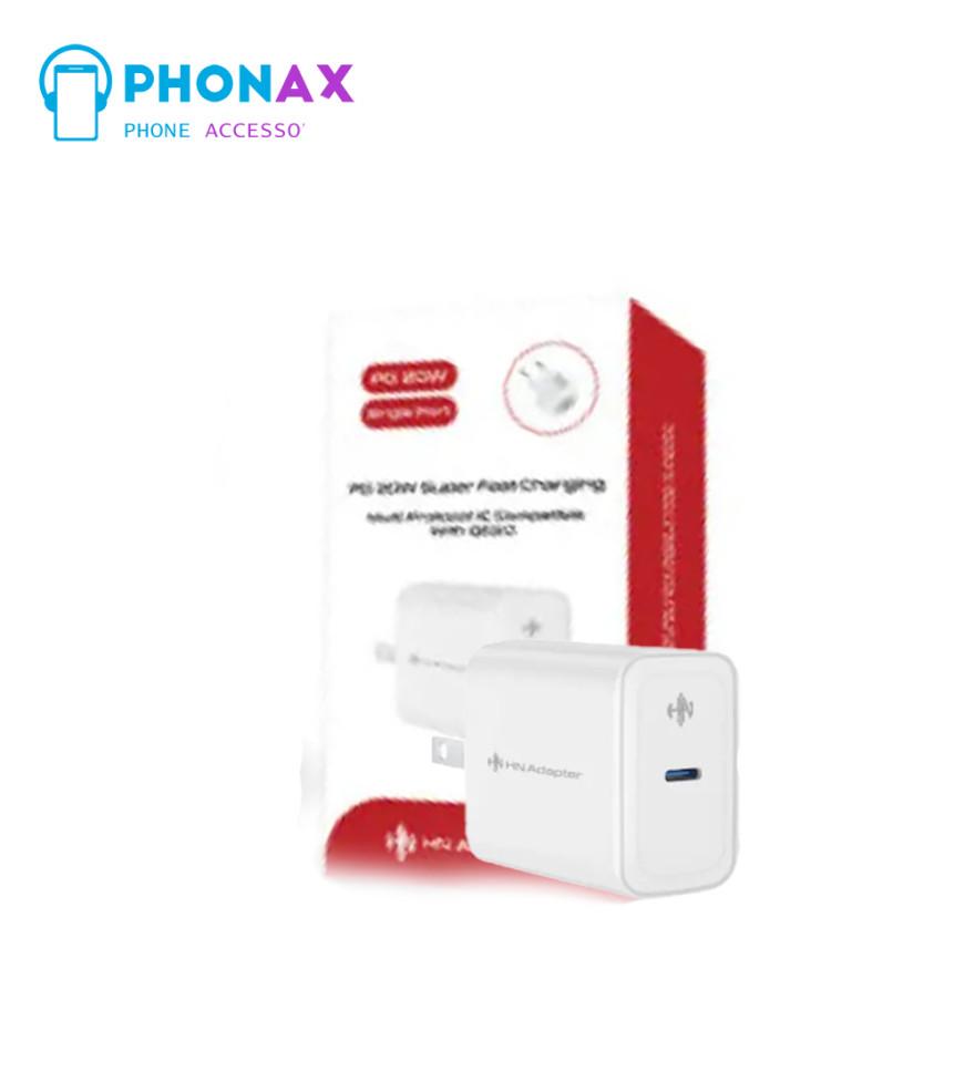 تصویرآداپتور شارژر 65W برند HN با ضمانت تعویض 12 ماهه